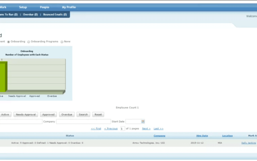EPAY Systems HCM Software Screenshot (2)