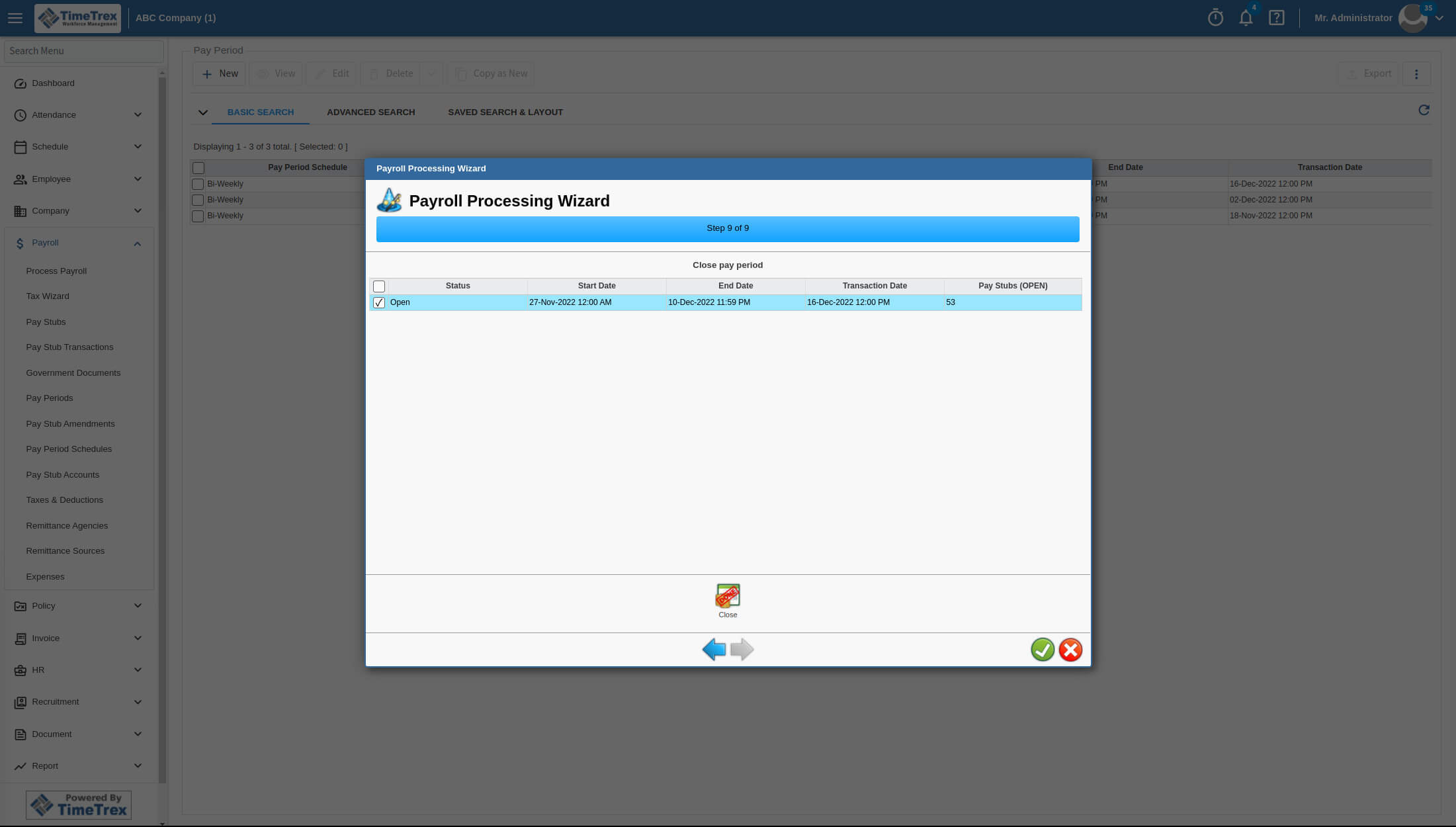 TimeTrex - Enterprise Edition Screenshot (7)